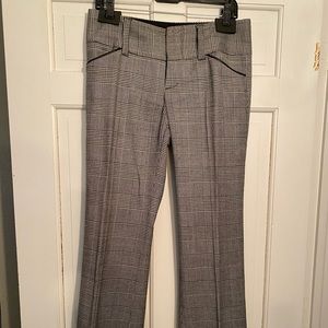 Alice + Olivia Plaid Dress Pants